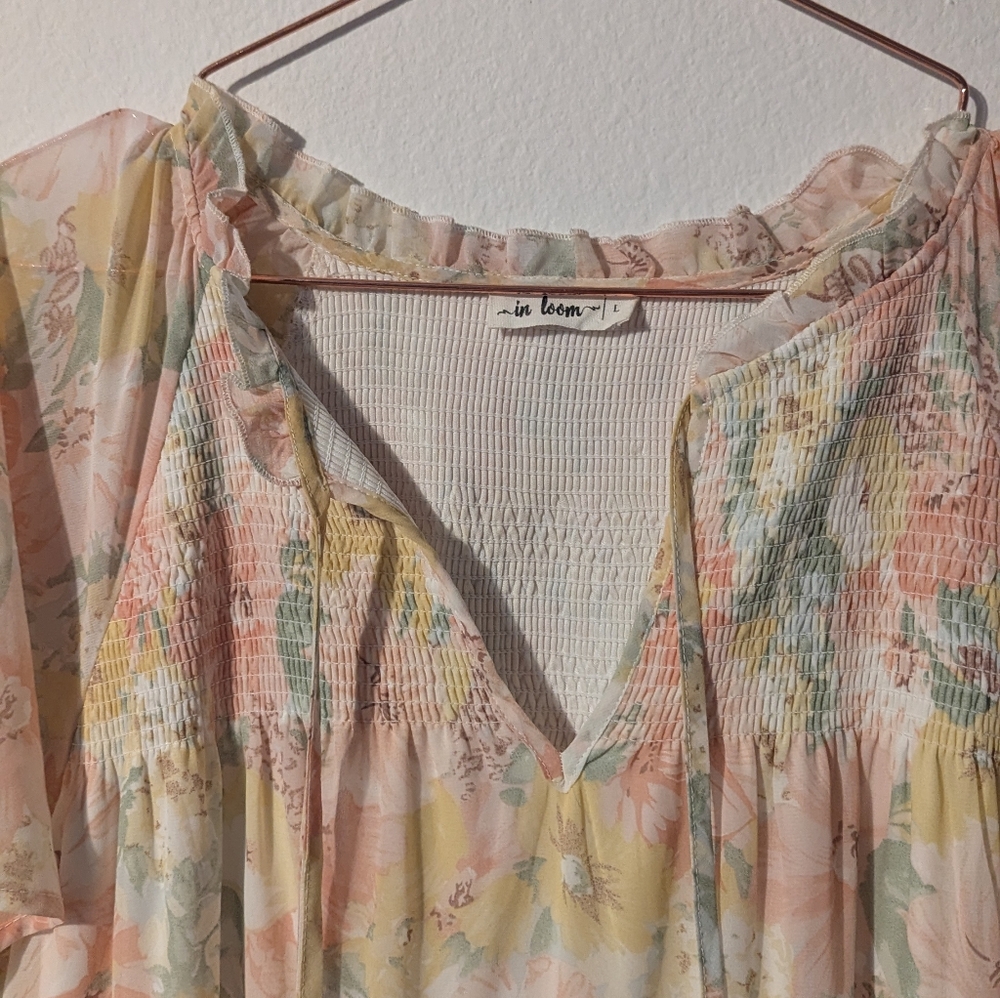 In Loop Floral Maxi Dress - Picture 2 of 7